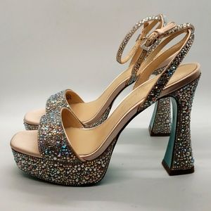 Betsey Johnston Rhinestone Heels